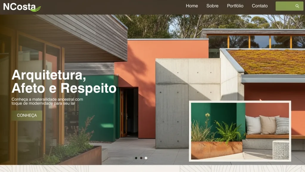 Tendências de Web Design para arquitetos