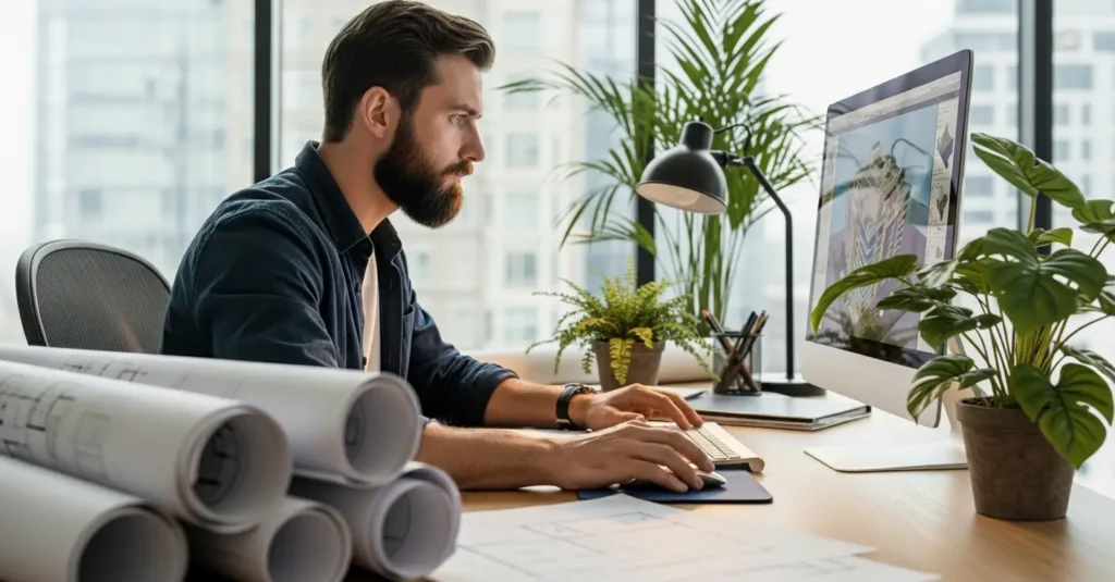 web designer ideal para escritório
