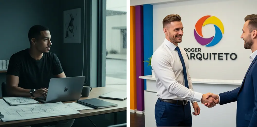 Identidade visual para arquitetos não se tornarem invisíveis.