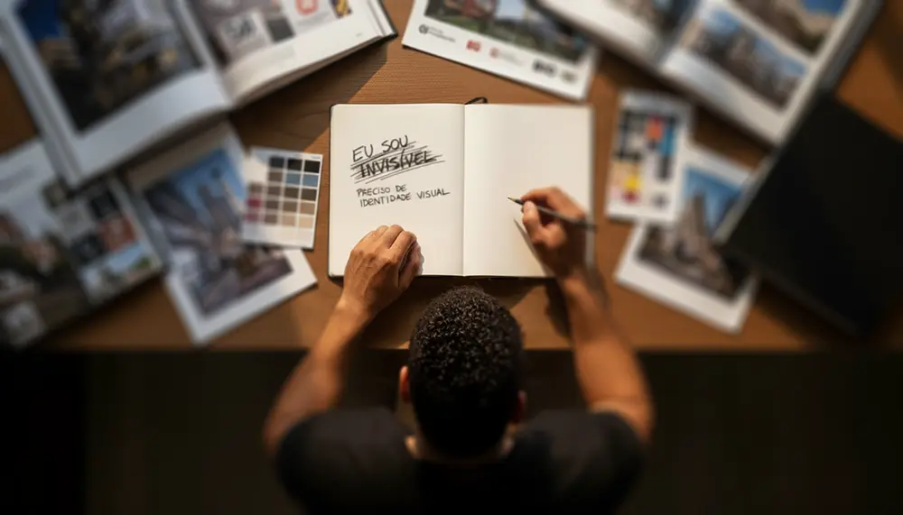 Identidade visual para arquitetos não se tornarem invisíveis.